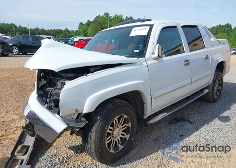 2005 Chevrolet Avalanche 1500 Z71 from USA, damaged, VIN 3GNEK12Z25G284906